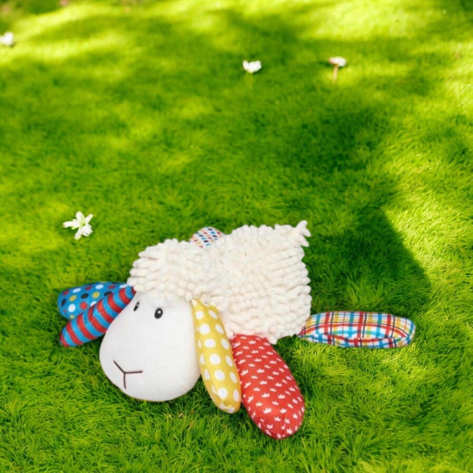 Sound Plush - Louie the Lamb Lil' Prayer Buddy – Rainbow in the Clouds