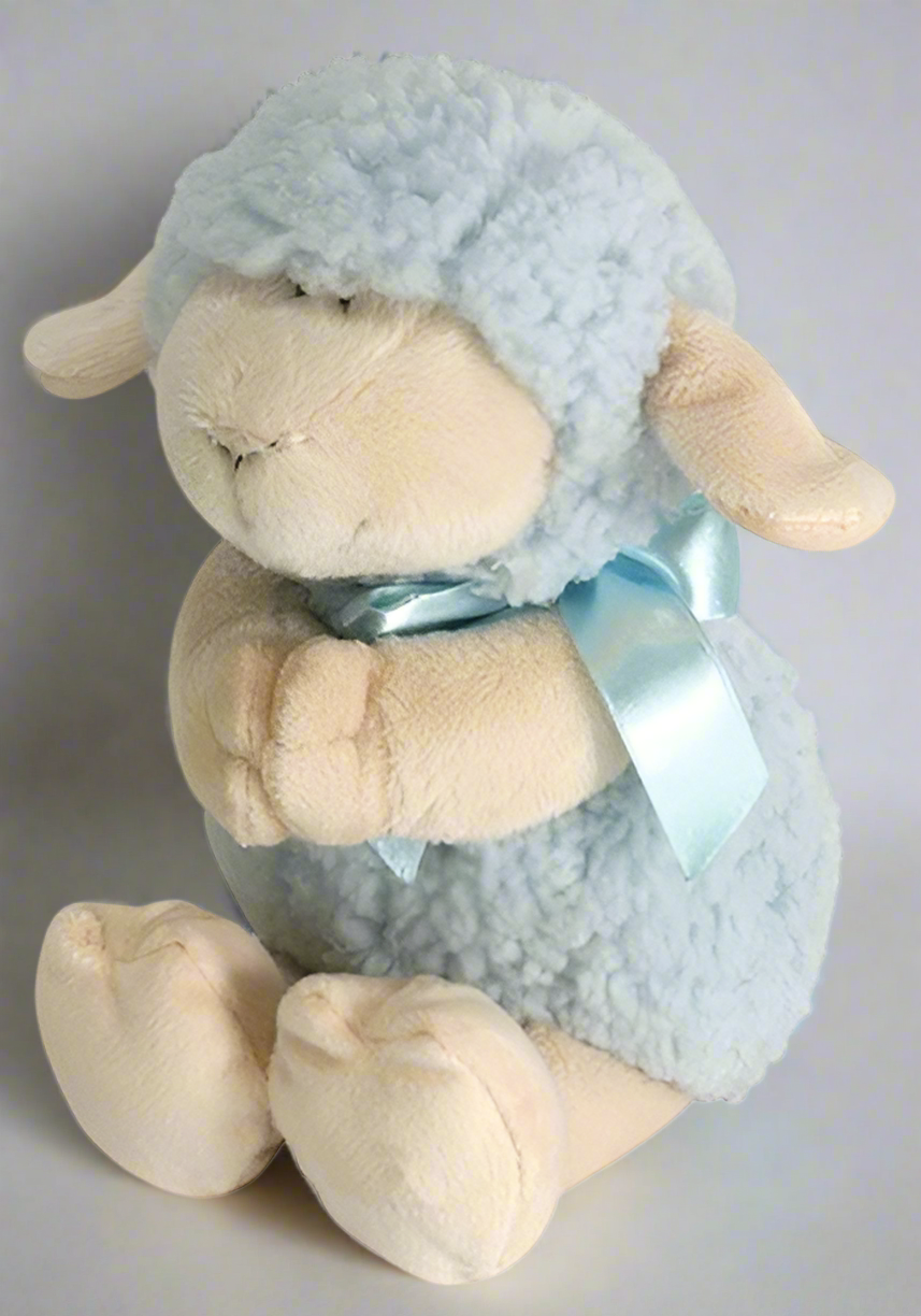 Sound Plush - Blue Praying Lamb