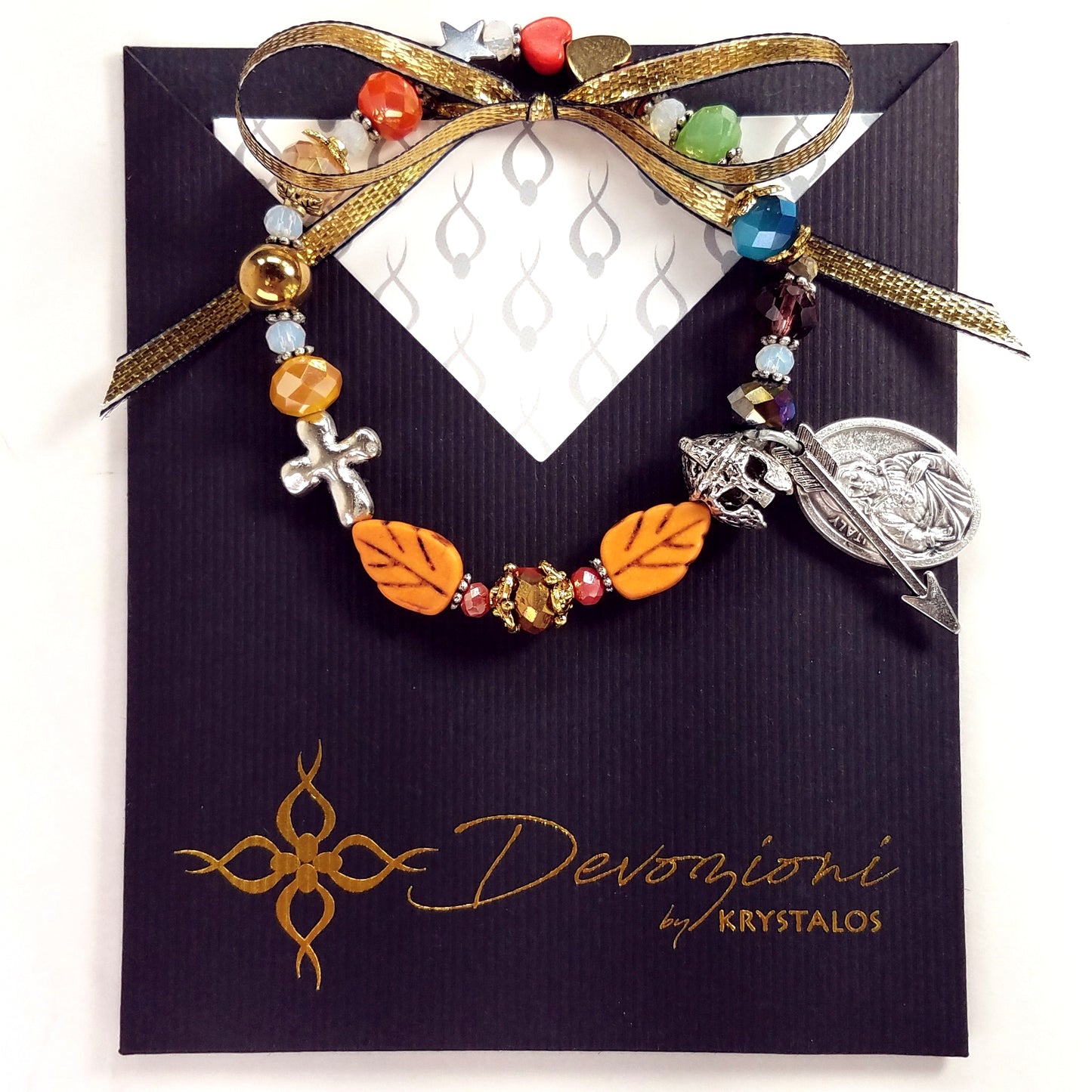 Devozioni Rosary Bracelet - Sacred Heart of Jesus and His 12 Promises