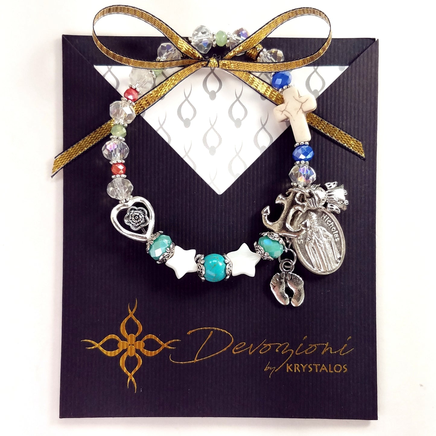 Devozioni Rosary Bracelet - St. Nicholas