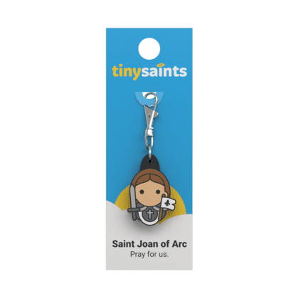 Tiny Saints Charms - St. Joan of Arc