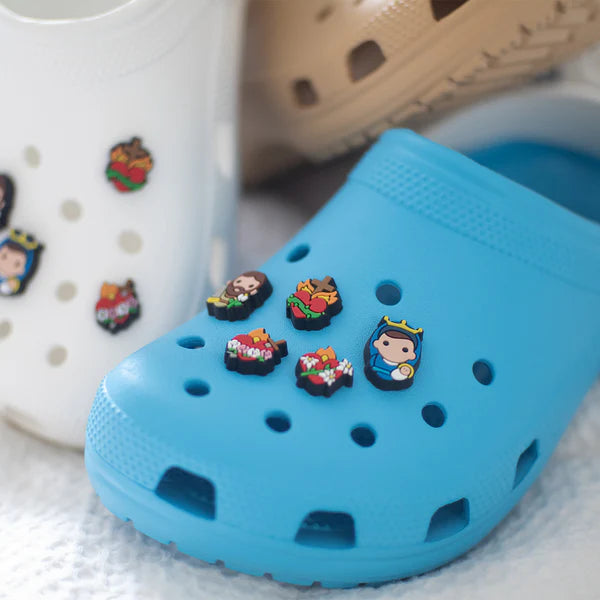 Tiny Saints Shoe Charms - Holy Family