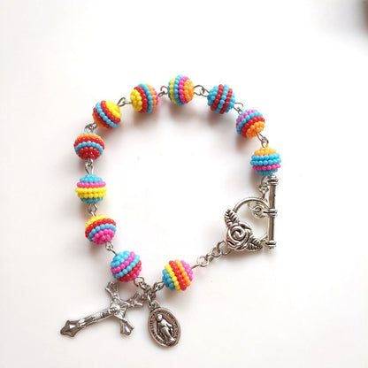 Rosary Bracelet - Joyful Spirit