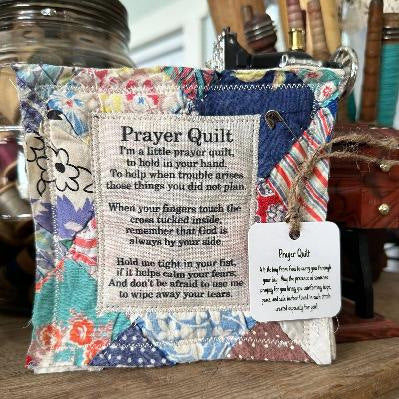 Prayer Quilt Square - Faith & Comfort