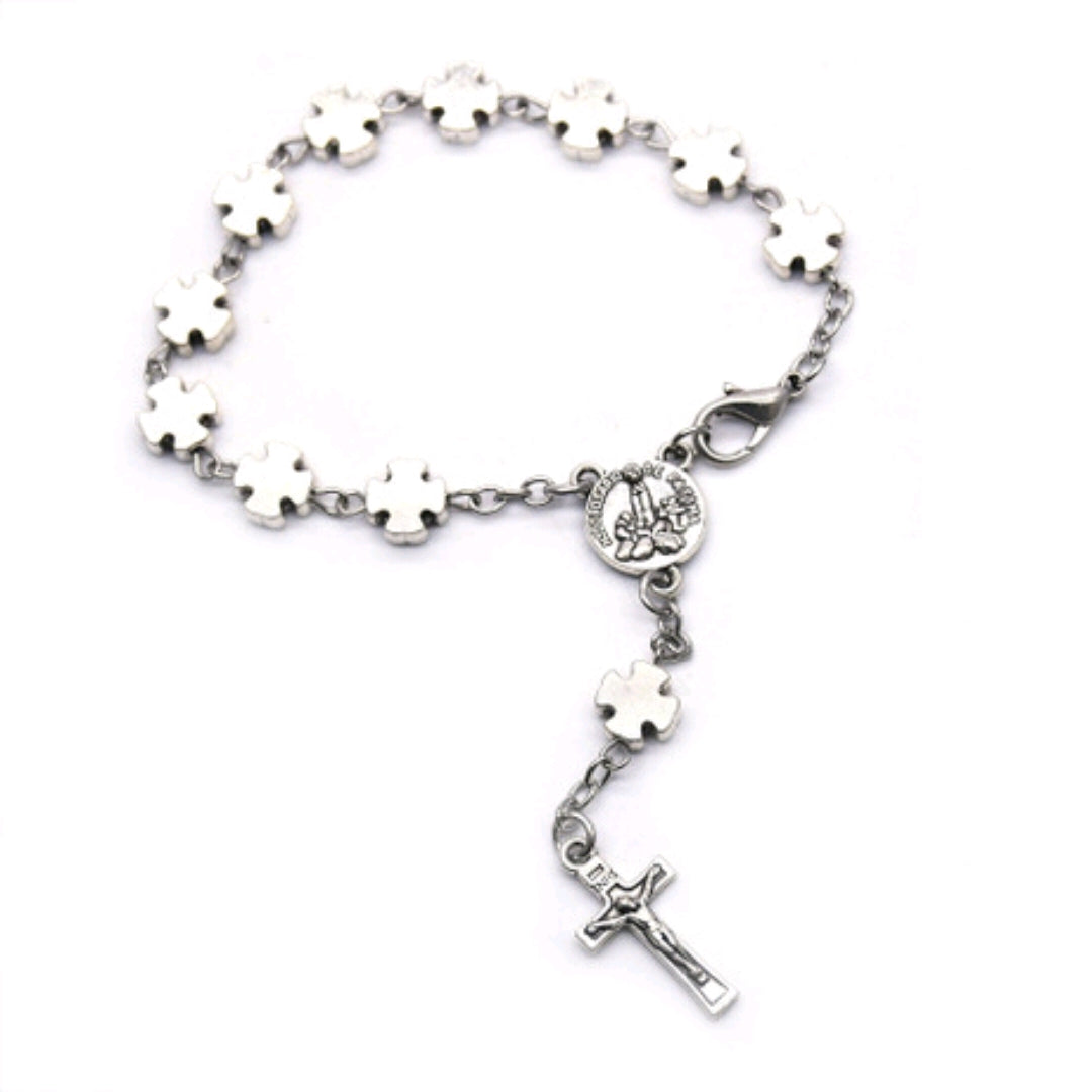 One-Decade Rosary - Faithful Crosses