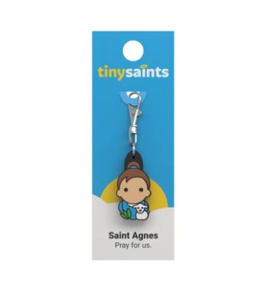 Tiny Saints Charms - St. Agnes