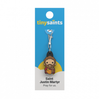 Tiny Saints Charms - St. Justin Martyr