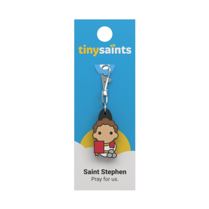 Tiny Saints Charms - St. Stephen