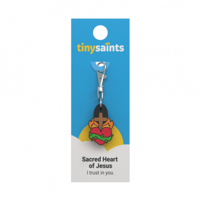 Tiny Saints Charms - Sacred Heart Of Jesus