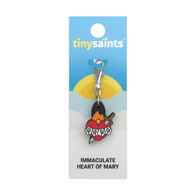 Tiny Saints Charms - Immaculate Heart of Mary