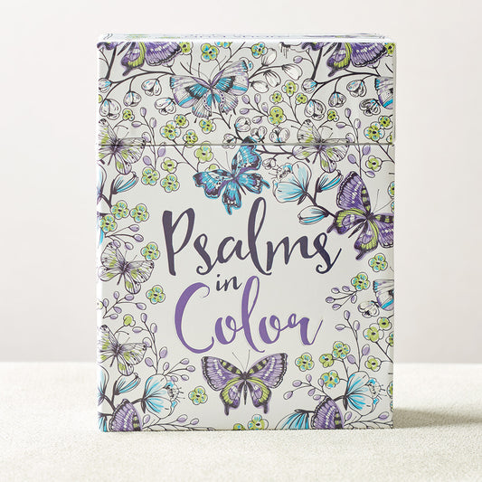 Cards - Psalms in Color Coloring Cards