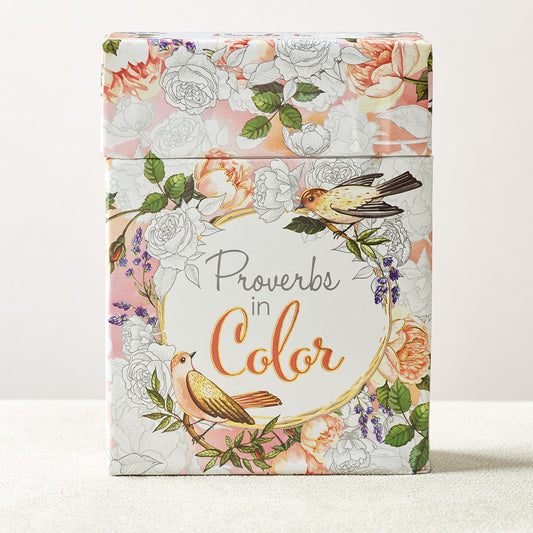 Cards - Proverbs in Color Coloring Cards