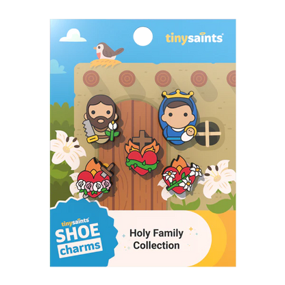 Tiny Saints Shoe Charms - Holy Family
