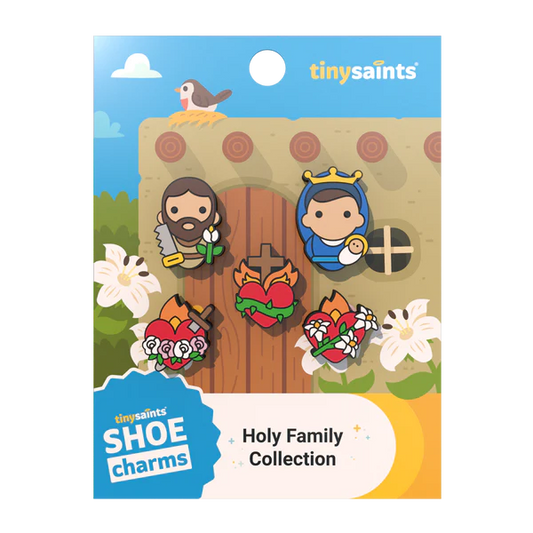 Tiny Saints Shoe Charms - Holy Family