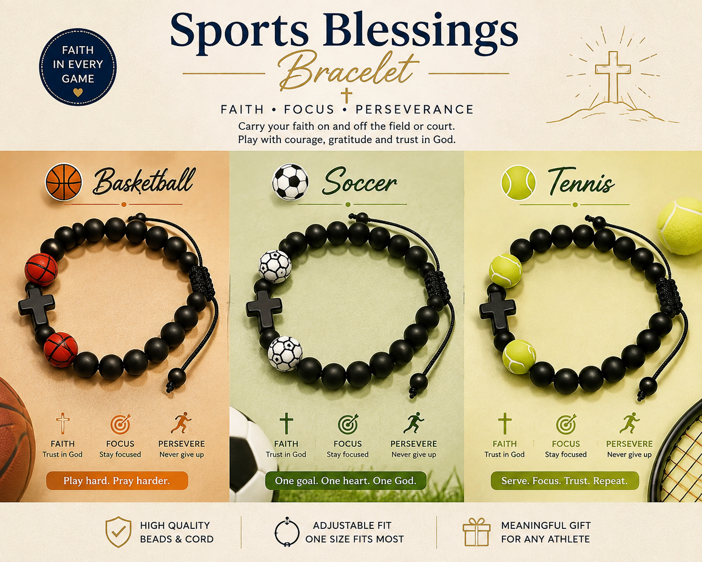 Bracelet - Sports Blessings Bracelet