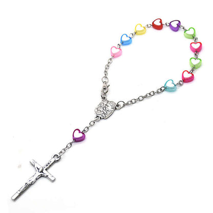 One-Decade Rosary - Candy Heart Devotions