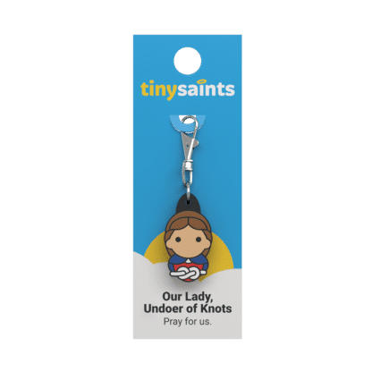 Tiny Saints Charms - Mary, Undoer of Knots