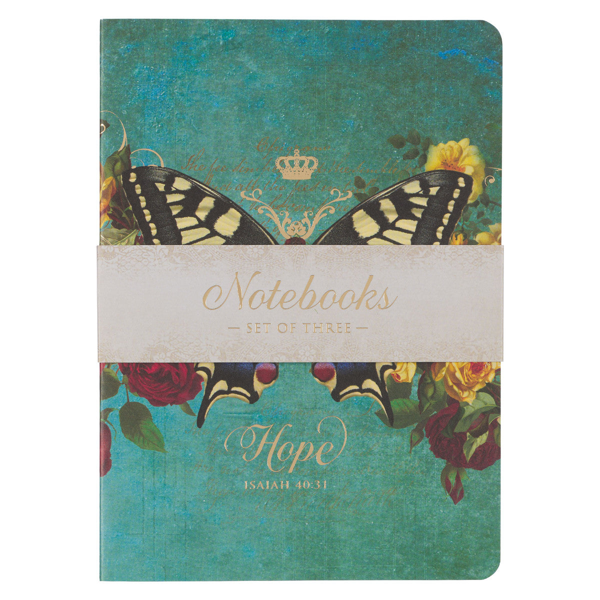 Notebook - Secret Garden Butterfly Notebook Set