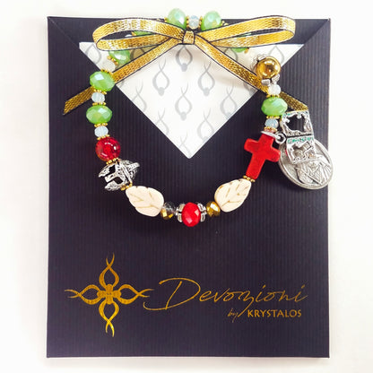 Devozioni Rosary Bracelet - St. Jude Thaddeus (for Women)