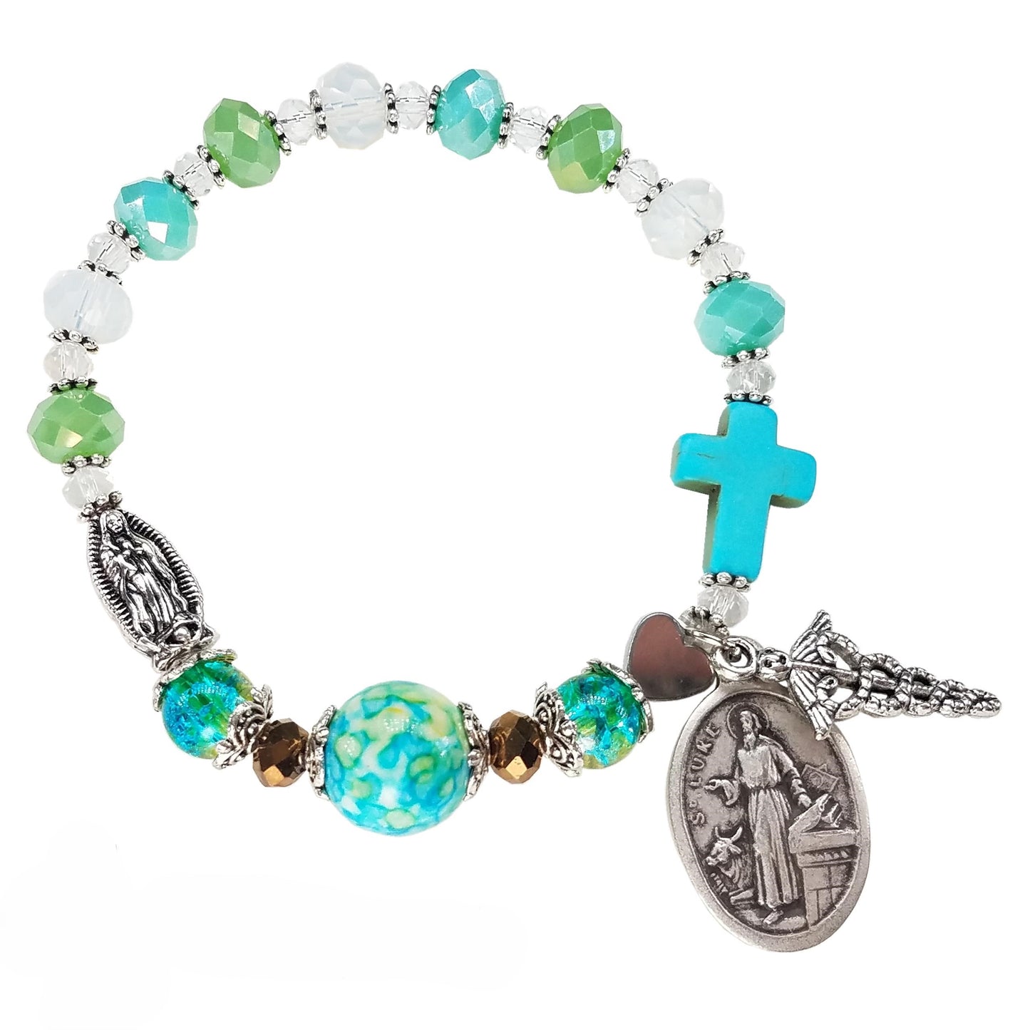 Devozioni Rosary Bracelet - St. Luke