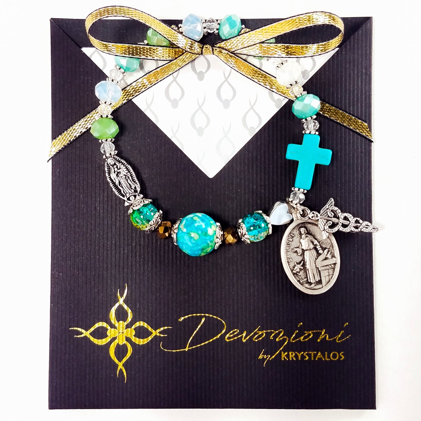 Devozioni Rosary Bracelet - St. Luke