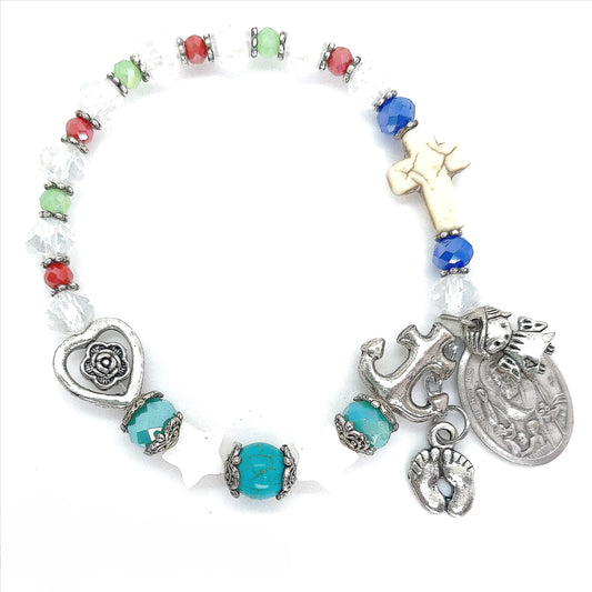 Devozioni Rosary Bracelet - St. Nicholas