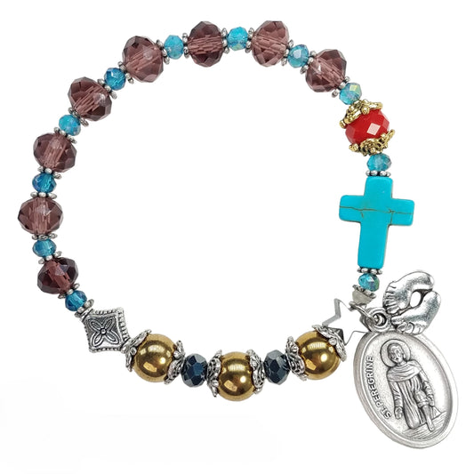 Devozioni Rosary Bracelet - St. Peregrine