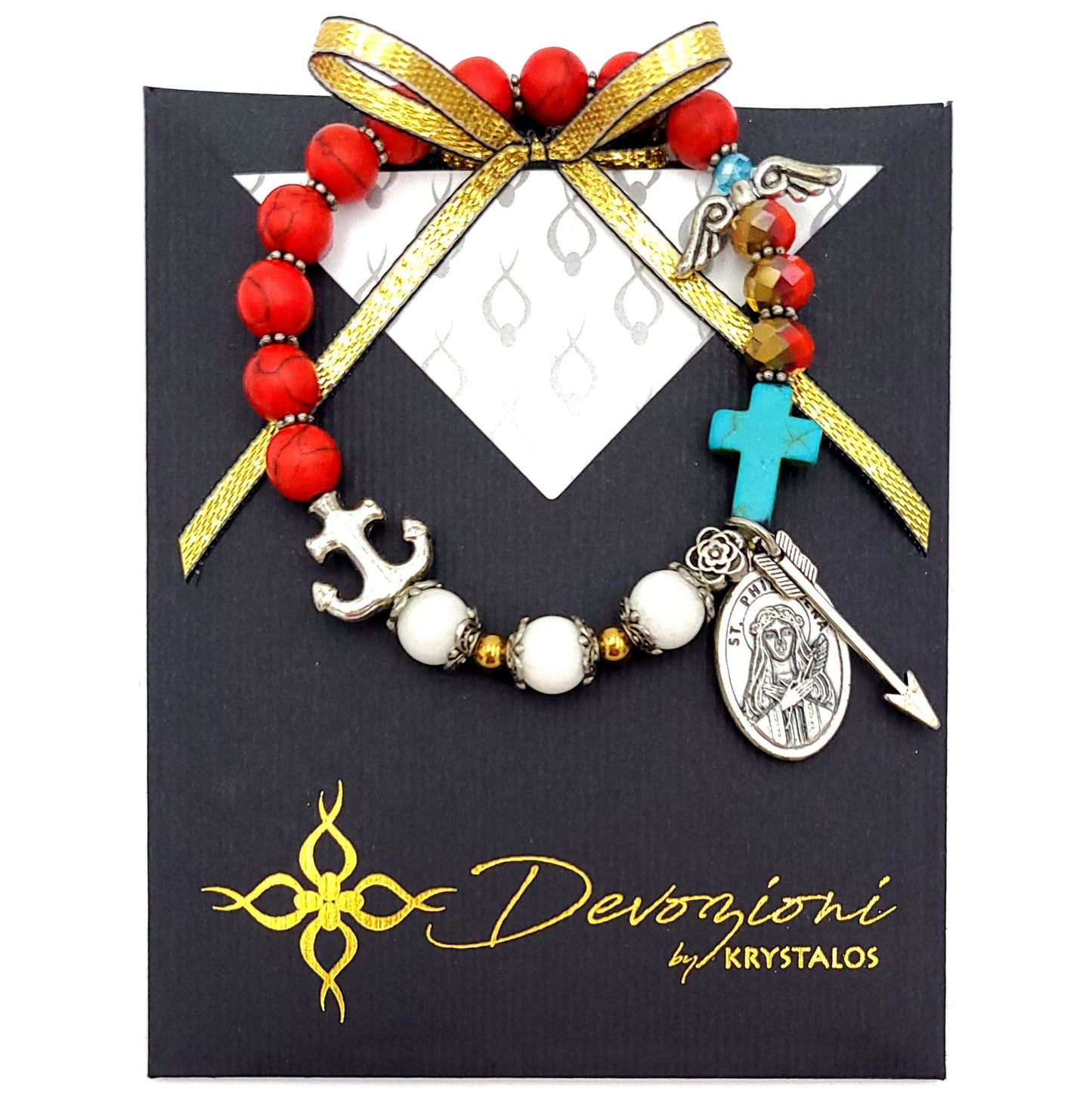 Devozioni Rosary Bracelet - St. Philomena