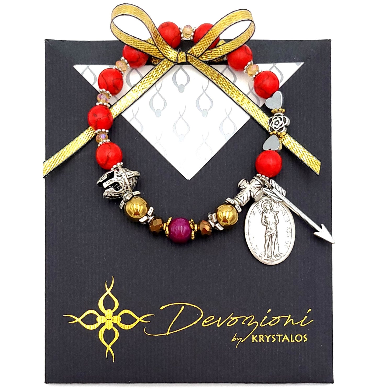 Devozioni Rosary Bracelet - St. Sebastian