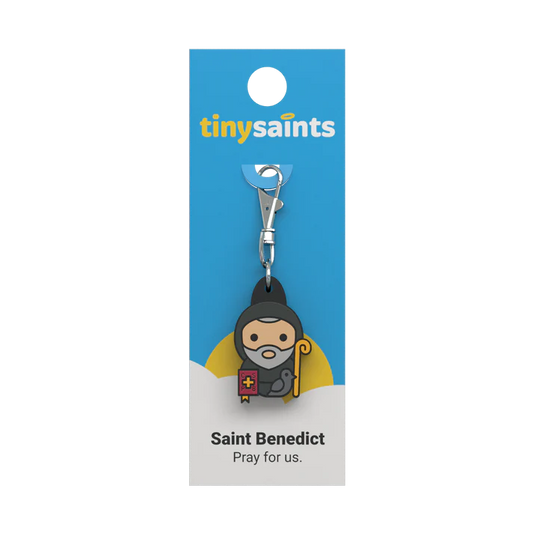 Tiny Saints Charms - St. Benedict