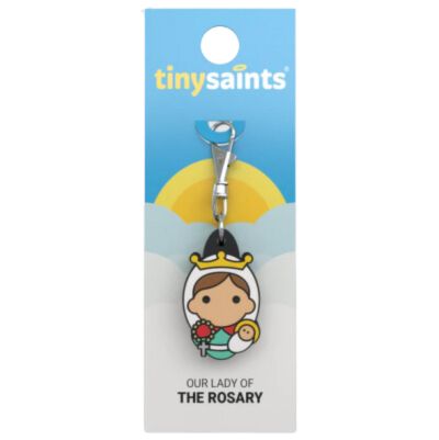 Tiny Saints Charms - Our Lady of the Rosary