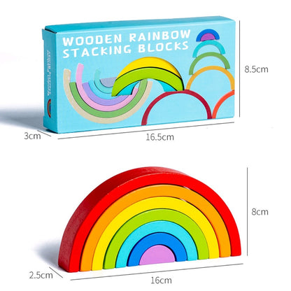 Rainbow Stacking Blocks